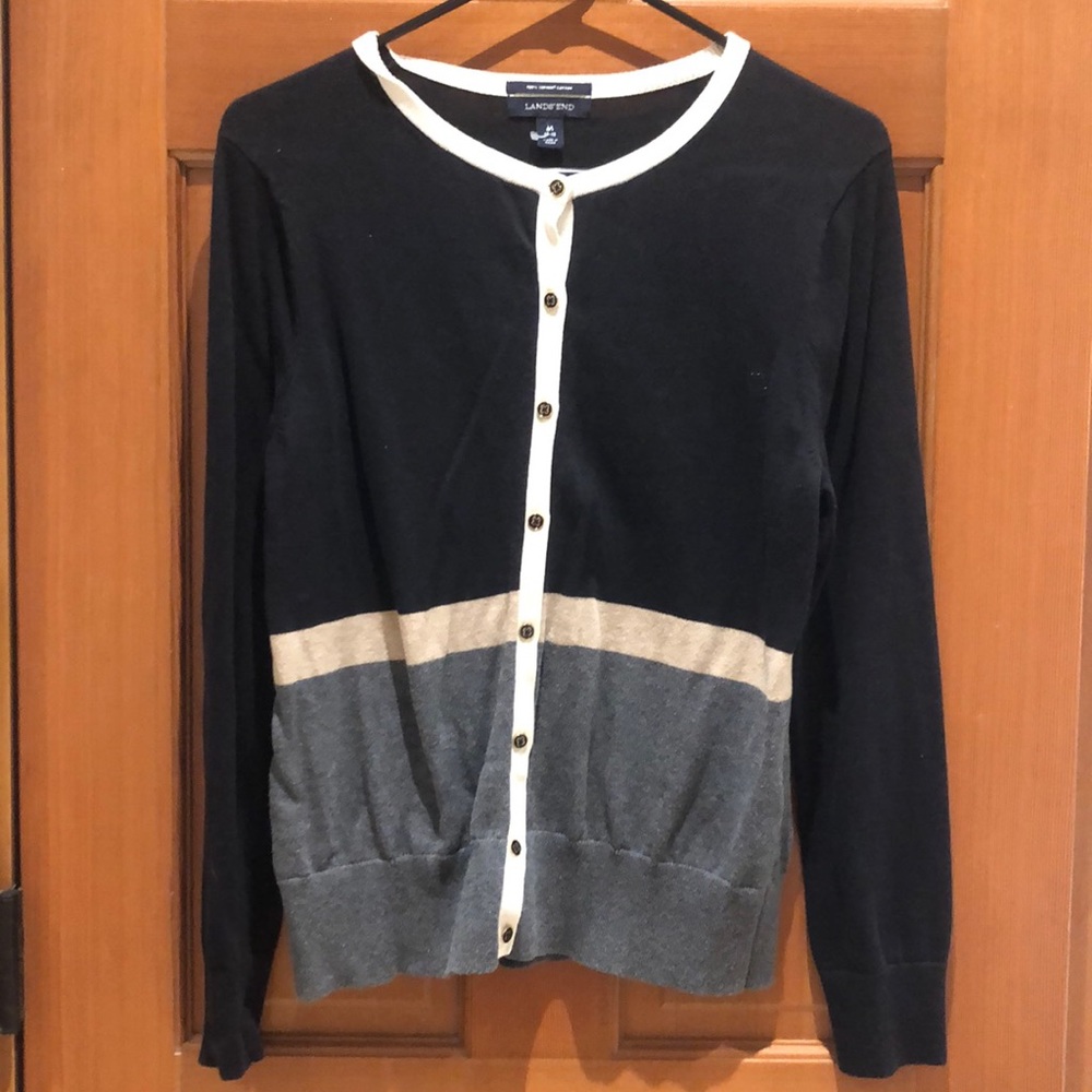 Land’s End multicolor sweater